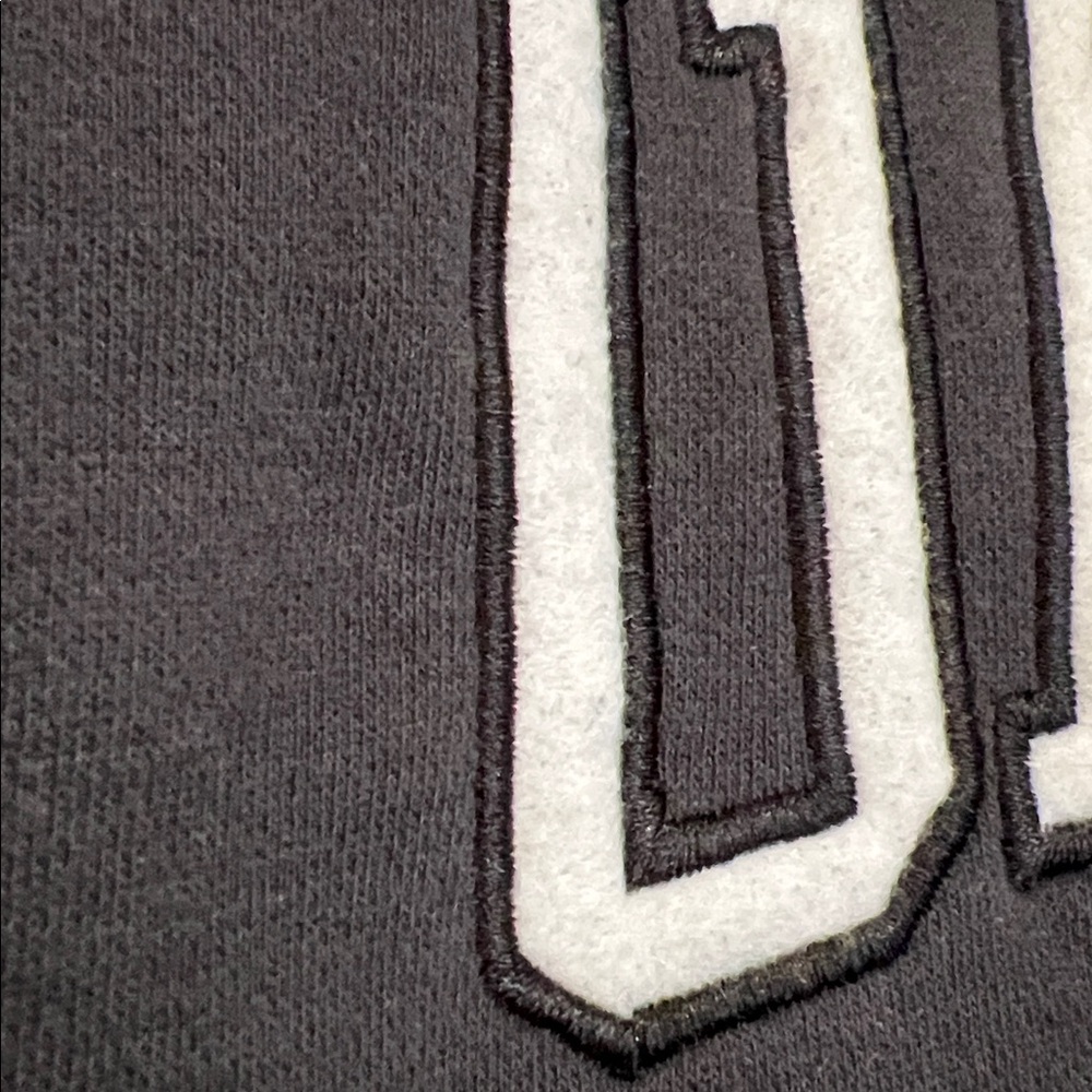 Abercrombie & Fitch Tailgate Sunday Crew Charcoal White Graphic Size Small - Picture 8 of 10